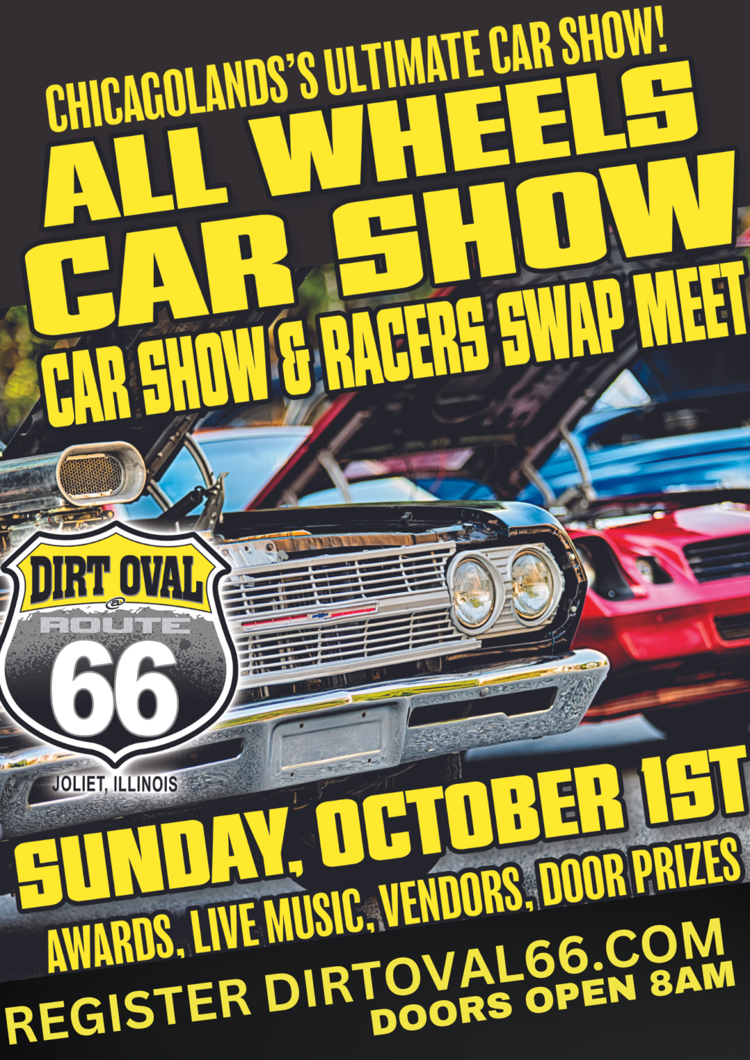 ALL WHEELS Chicagoland's Ultimate Car Show & Swap Meet | Dirt Oval 66